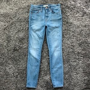 Madewell High Waist Jeans - Light Wash